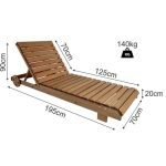 Espreguiçadeira Chaise Longue Taj - Imagem 4