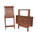 Conjunto Artek Quadrado com Cadeiras Dobráveis E Furo Ombrelone - Imagem 2