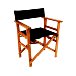 Conjunto Mesa Redonda e 4 Cadeiras Estilo Diretor - Imagem 3