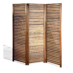 Biombo 3 abas em Madeira Maciça