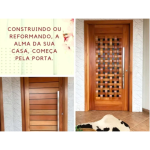 Kit Porta Pivotante De Madeira Maciça Obra De Arte - Imagem 3