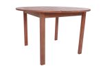 Mesa Madeira Redonda Com Furo Para Ombrelone - Imagem 2