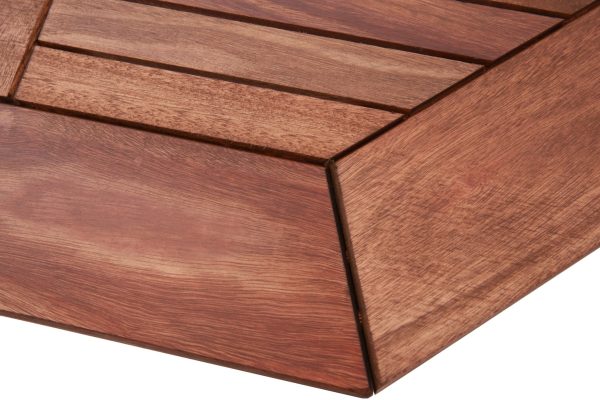 Mesa Madeira Oitavada Com Furo Para Ombrelone - Imagem 2