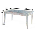 Conjunto Madeira Mesa E 6 Cadeiras West - Imagem 6