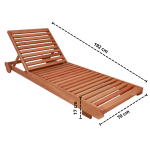 Espreguiçadeira Chaise Longue Roma - Imagem 5
