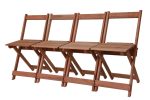Conjunto Mesa E Cadeiras Dobrável Prático Veneza - Imagem 6
