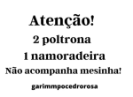 Conjunto Jardim Santorini 3 peças (sem mesinha) - Imagem 2