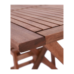 Mesa Madeira Dobrável Artek Furo para Ombrelone - Imagem 4