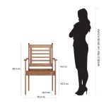 Conjunto Mesa Cadeiras com Banco em Madeira Maciça Churrasco Gourmet  160 - Imagem 7