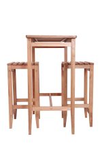 Conjunto Bistrô Mesa e Duas Banquetas - Imagem 6
