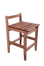 Conjunto Turin Quadrado Mesa Dobrável 60x60 Com Banquetas - Imagem 5