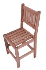 Conjunto Madeira Maciça Mesa Retangular 4 Cadeiras Fiera - Imagem 5