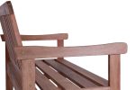 Conjunto Siror 3 Peças Namoradeira, Poltronas Para Jardim Em Madeira Maciça - Imagem 7