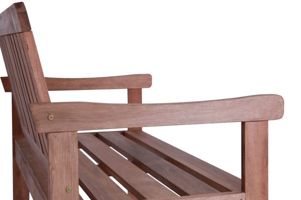 Conjunto Siror 3 Peças Namoradeira, Poltronas Para Jardim Em Madeira Maciça - Imagem 7