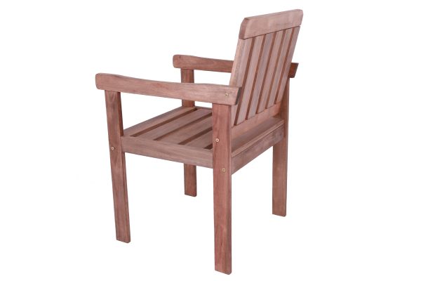 Conjunto Siror 3 Peças Namoradeira, Poltronas Para Jardim Em Madeira Maciça - Imagem 10