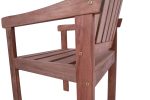 Conjunto Siror 3 Peças Namoradeira, Poltronas Para Jardim Em Madeira Maciça - Imagem 9