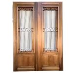 Portal Madeira Maciça modelo Zeus 7/8 Grade  Renda