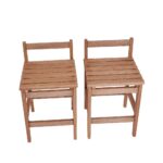 Conjunto 4 Banquetas Bistrô Baixa - Imagem 2